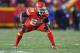 KANSAS CITY, MO - DECEMBER 08: Safety Eric Berry #29 of the Kansas City Chiefs gets set on defense against the Oakland Raiders during the first half on December 8, 2016 at Arrowhead Stadium in Kansas City, Missouri. (Photo by Peter G. Aiken/Getty Images)