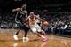 BROOKLYN, NY - DECEMBER 3: Alec Burks #10 of the Cleveland Cavaliers handles the ball against the Brooklyn Nets on December 3, 2018 at the Barclays Center in Brooklyn, New York. NOTE TO USER: User expressly acknowledges and agrees that, by downloading and/or using this photograph, user is consenting to the terms and conditions of the Getty Images License Agreement. Mandatory Copyright Notice: Copyright 2018 NBAE (Photo by Nathaniel S. Butler/NBAE via Getty Images)