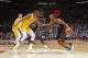 TORONTO, CANADA - NOVEMBER 29: Kawhi Leonard #2 of the Toronto Raptors handles the ball against the Golden State Warriors on November 29, 2018 at the Scotiabank Arena in Toronto, Ontario, Canada. NOTE TO USER: User expressly acknowledges and agrees that, by downloading and or using this Photograph, user is consenting to the terms and conditions of the Getty Images License Agreement. Mandatory Copyright Notice: Copyright 2018 NBAE (Photo by Mark Blinch/NBAE via Getty Images)