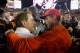 TAMPA, FL - JANUARY 09: Head coach Nick Saban of the Alabama Crimson Tide talks with head coach Dabo Swinney of the Clemson Tigers after the Tigers defeated the Crimson Tide 35-31 in the 2017 College Football Playoff National Championship Game at Raymond James Stadium on January 9, 2017 in Tampa, Florida. (Photo by Streeter Lecka/Getty Images)