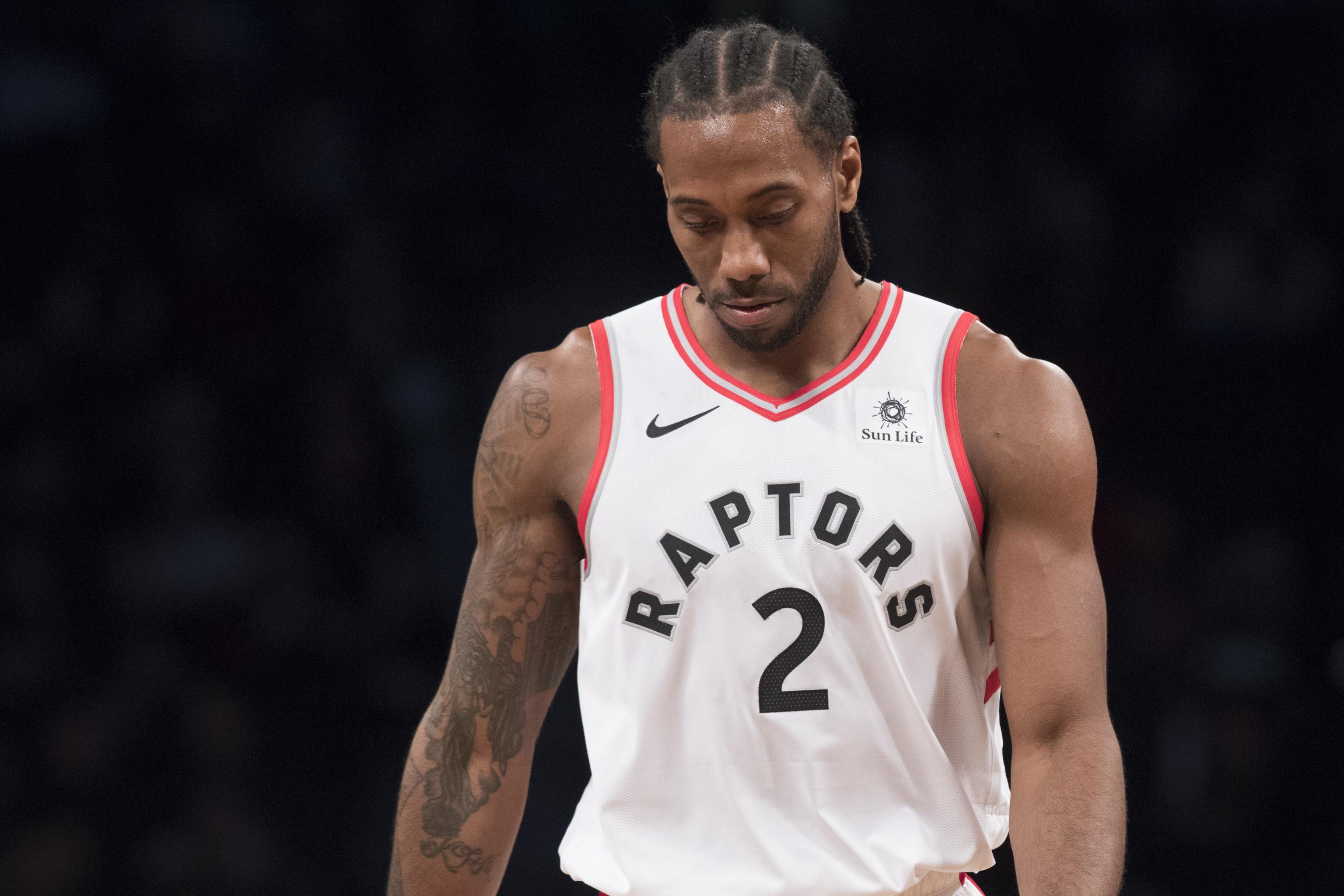 Bleacher Report on X: Kawhi in the '95-'99 Raptors jersey.   / X