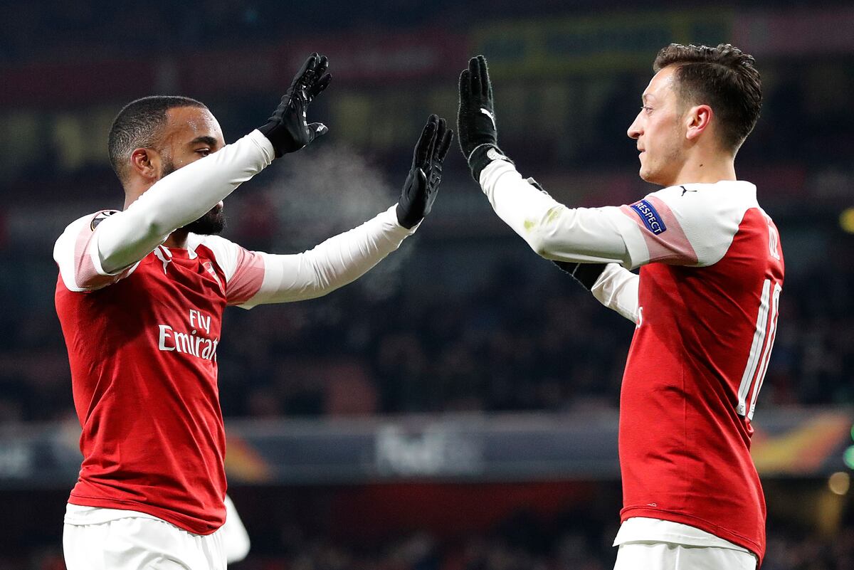 Alexandre Lacazette Leads Arsenal to 1-0 Europa League Win ...