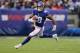 EAST RUTHERFORD, NJ - NOVEMBER 18: Tight end Evan Engram #88 of the New York Giants carries the ball against the Tampa Bay Buccaneers during the third quarter at MetLife Stadium on November 18, 2018 in East Rutherford, New Jersey. (Photo by Elsa/Getty Images)