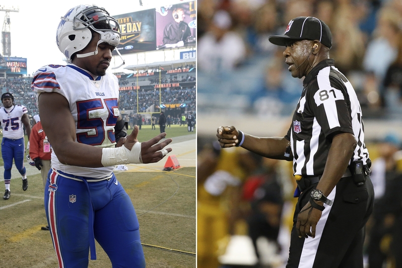 Referee Roy Ellison Fined, Reinstated After Incident with Jerry Hughes