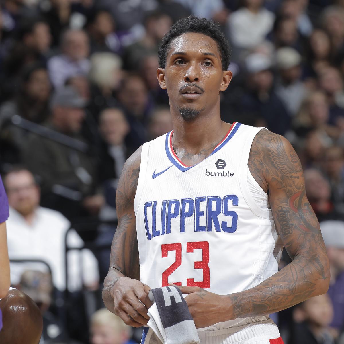 Clippers' Lou Williams Ruled out vs. Warriors Due to Calf Injury | News