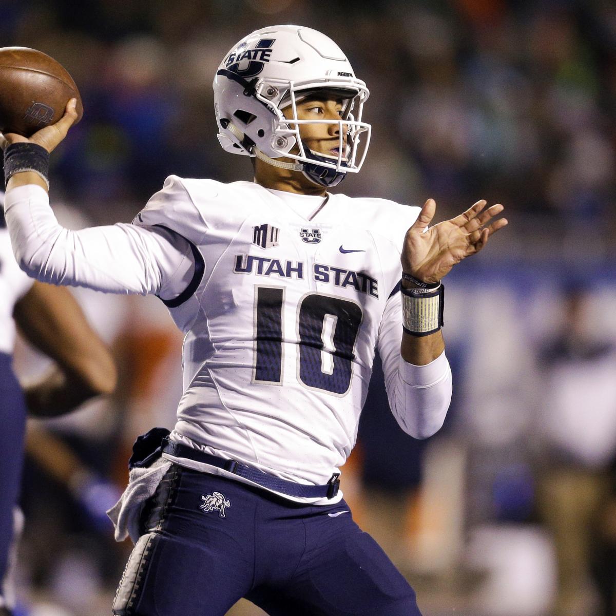 Utah State Steamrolls North Texas 52 13 In 2018 New Mexico Bowl