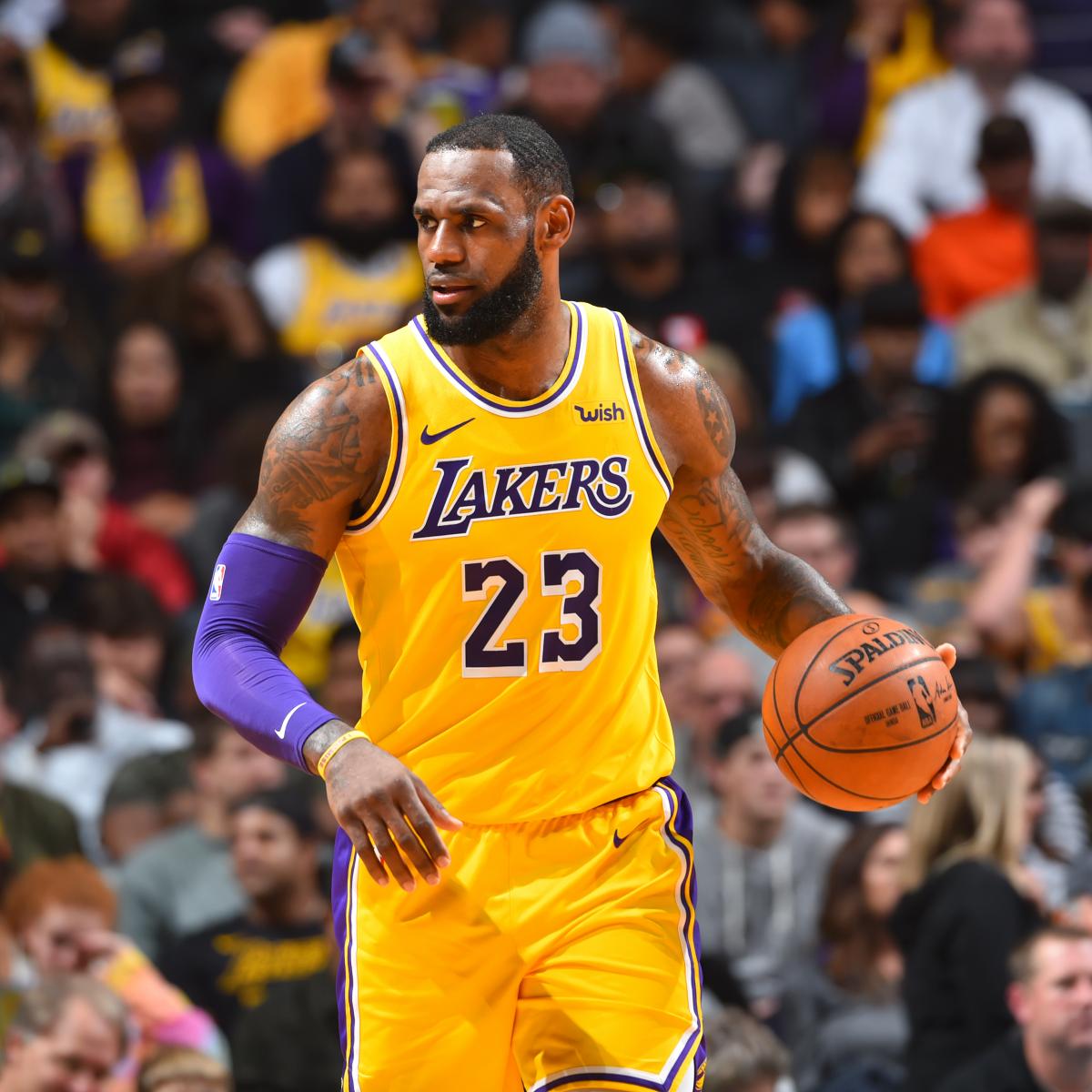 Lebron James Lonzo Ball 1st Lakers To Triple Double In Same Game Since 1982 Bleacher Report Latest News Videos And Highlights
