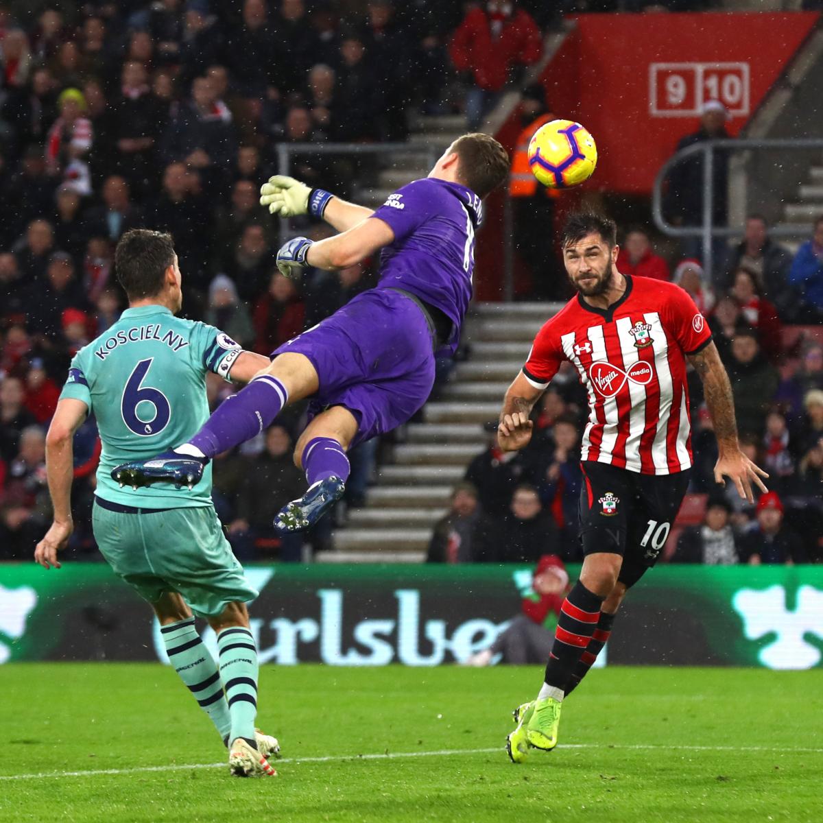 Danny Ings, Southampton Stun Arsenal 3-2 to Snap 22-Match ...