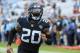JACKSONVILLE, FL - DECEMBER 16: Jalen Ramsey #20 of the Jacksonville Jaguars warms up prior to the their game against the Washington Redskins at TIAA Bank Field on December 16, 2018 in Jacksonville, Florida. (Photo by Sam Greenwood/Getty Images)