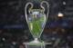 TALLINN, ESTONIA - AUGUST 15: The Champions League Winners Trophy is displayed prior to the UEFA Super Cup between Real Madrid and Atletico Madrid at Lillekula Stadium on August 15, 2018 in Tallinn, Estonia. (Photo by Alexander Hassenstein/Getty Images)
