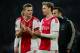 AMSTERDAM, NETHERLANDS - DECEMBER 16: (L-R) Matthijs de Ligt of Ajax, Frenkie de Jong of Ajax, celebrate the victory after the game during the Dutch Eredivisie match between Ajax v De Graafschap at the Johan Cruijff Arena on December 16, 2018 in Amsterdam Netherlands (Photo by Erwin Spek/Soccrates/Getty Images)