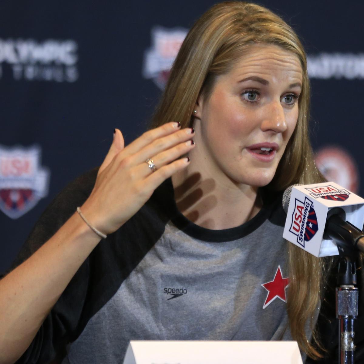 Five-time Olympic gold medalist Missy Franklin announced her retirement fro...