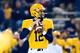 TOLEDO, OH - OCTOBER 31: Eli Peters #12 of the Toledo Rockets throws a pass in the game against the Ball State Cardinals on October 31, 2018 in Toledo, Ohio. (Photo by Justin Casterline/Getty Images)