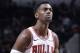 SAN ANTONIO, TX - DECEMBER 15: Bobby Portis #5 of the Chicago Bulls shoots a free-throw against the San Antonio Spurs on December 15, 2018 at the AT&T Center in San Antonio, Texas. NOTE TO USER: User expressly acknowledges and agrees that, by downloading and or using this photograph, user is consenting to the terms and conditions of the Getty Images License Agreement. Mandatory Copyright Notice: Copyright 2018 NBAE (Photos by Mark Sobhani/NBAE via Getty Images)