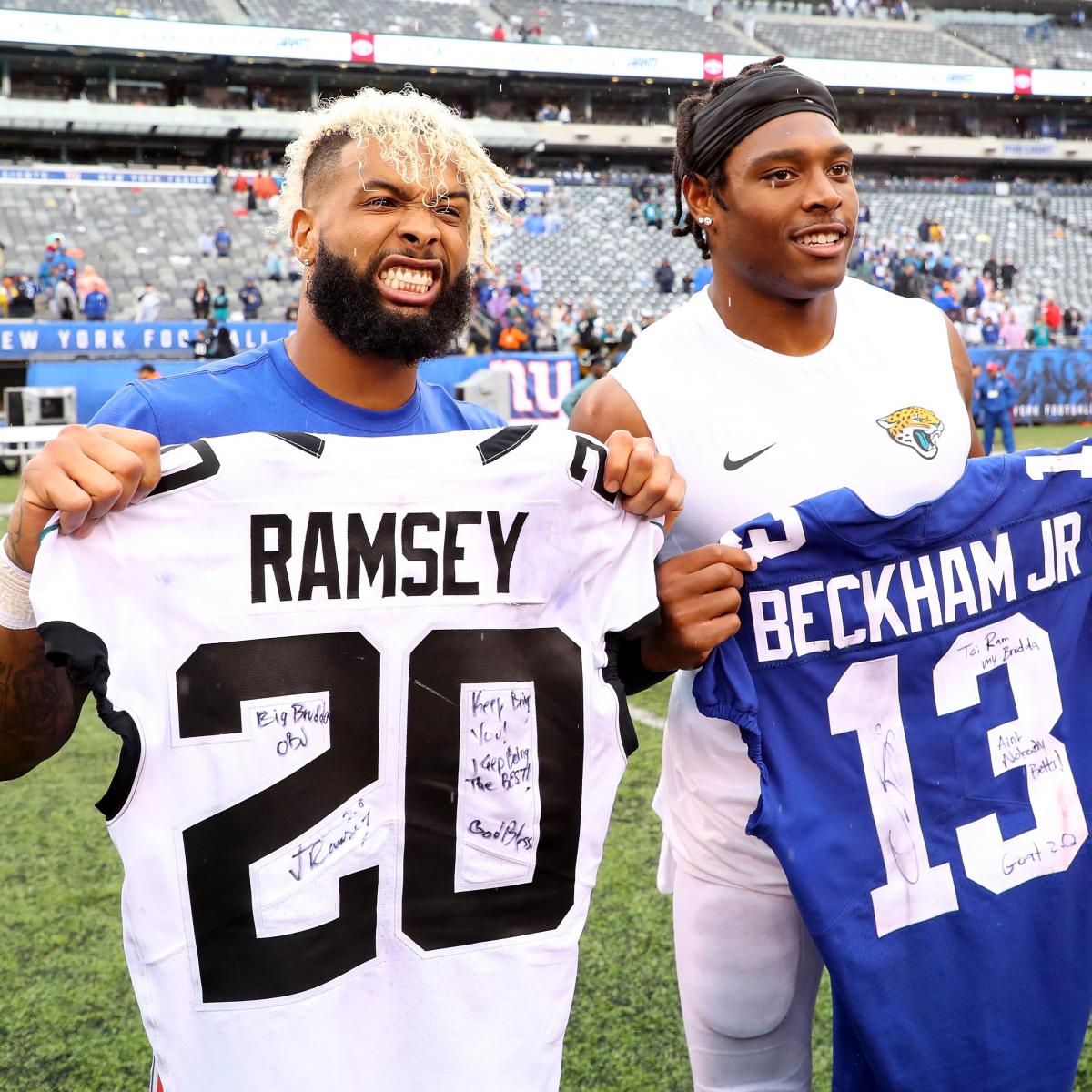 Swapping jerseys after games all the rage among NFL players