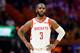 MIAMI, FL - DECEMBER 20: Chris Paul #3 of the Houston Rockets looks on against the Miami Heat at American Airlines Arena on December 20, 2018 in Miami, Florida. NOTE TO USER: User expressly acknowledges and agrees that, by downloading and or using this photograph, User is consenting to the terms and conditions of the Getty Images License Agreement. (Photo by Michael Reaves/Getty Images)