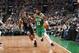 BOSTON, MA - DECEMBER 21: Kyrie Irving #11 of the Boston Celtics drives to the basket against the Milwaukee Bucks on December 21, 2018 at the TD Garden in Boston, Massachusetts. NOTE TO USER: User expressly acknowledges and agrees that, by downloading and or using this photograph, User is consenting to the terms and conditions of the Getty Images License Agreement. Mandatory Copyright Notice: Copyright 2018 NBAE (Photo by Brian Babineau/NBAE via Getty Images)