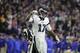 Philadelphia Eagles' Alshon Jeffery reacts to a play during an NFL football game against the Los Angeles Rams Sunday, Dec. 16, 2018, in Los Angeles . (AP Photo/Jae C. Hong)