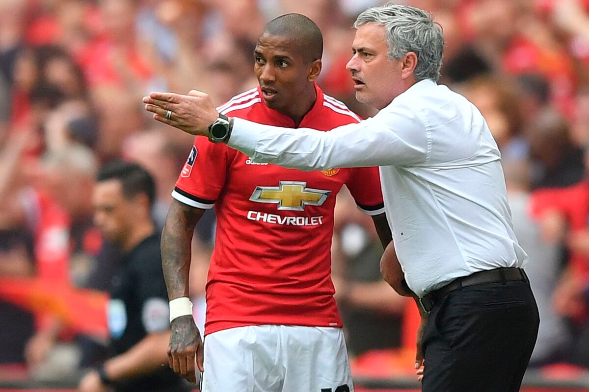 Ashley Young Denies Manchester United Players Celebrated ...
