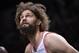 SAN ANTONIO, TX - DECEMBER 15: Robin Lopez #42 of the Chicago Bulls looks on during the game against the San Antonio Spurs on December 15, 2018 at the AT&T Center in San Antonio, Texas. NOTE TO USER: User expressly acknowledges and agrees that, by downloading and or using this photograph, user is consenting to the terms and conditions of the Getty Images License Agreement. Mandatory Copyright Notice: Copyright 2018 NBAE (Photos by Mark Sobhani/NBAE via Getty Images)