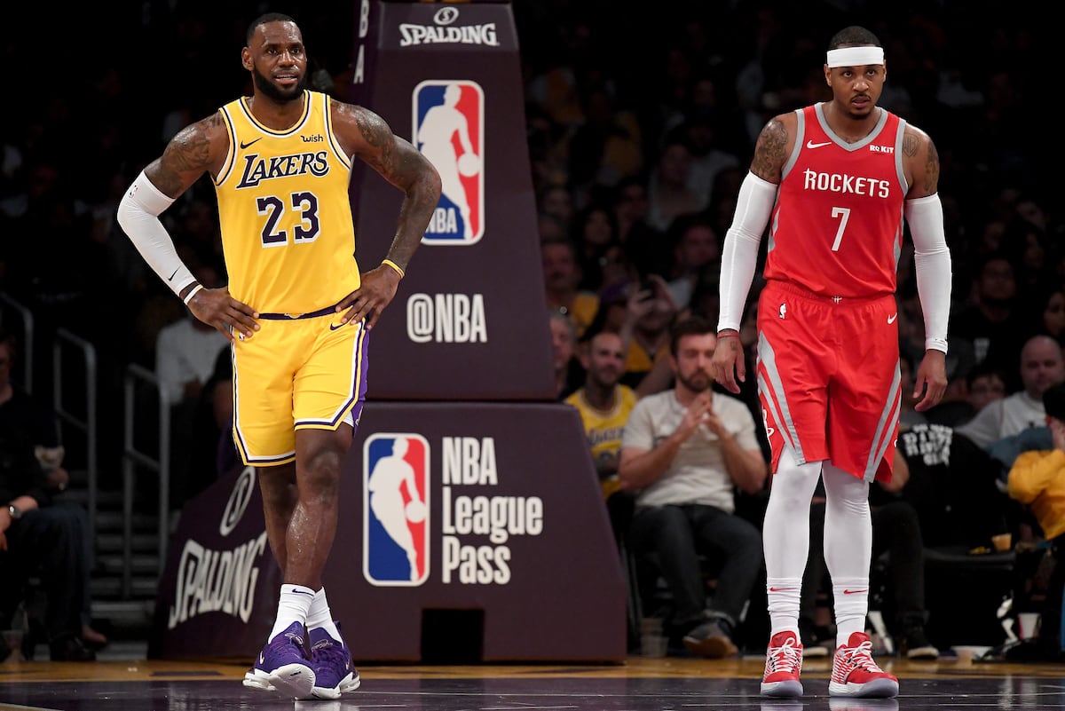 LeBron James: 'I Think It Would Be Great' to Have Carmelo Anthony on Lakers | Bleacher Report | Latest News, Videos and Highlights