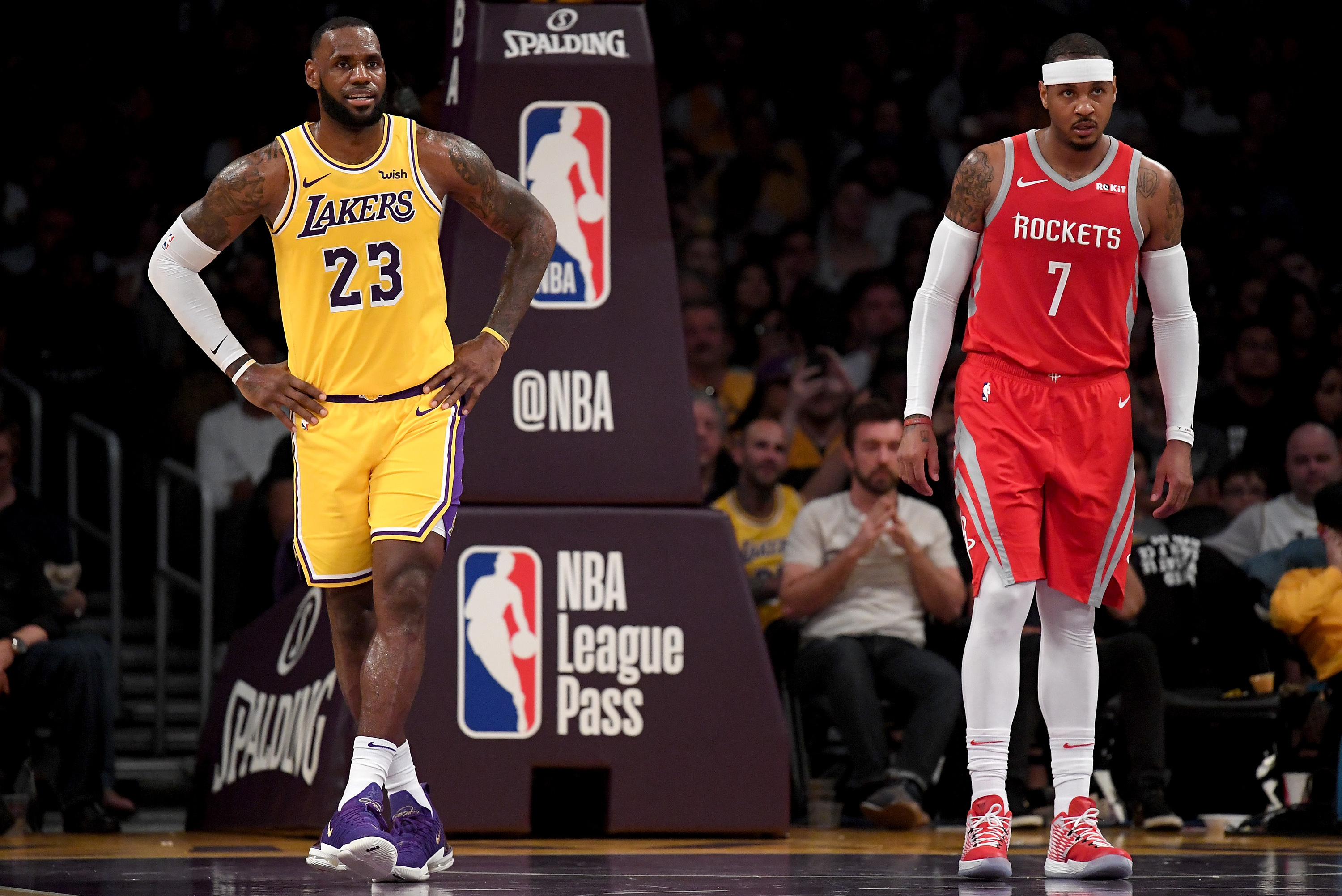 Lebron James I Think It Would Be Great To Have Carmelo Anthony On Lakers Bleacher Report Latest News Videos And Highlights