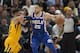 SALT LAKE CITY, UT - DECEMBER 27: Thabo Sefolosha #22 of the Utah Jazz tries to guard Ben Simmons #25 of the Philadelphia 76ers during their game at the Vivint Smart Home Arena on December 27, 2018 in Salt Lake City , Utah. NOTE TO USER: User expressly acknowledges and agrees that, by downloading and or using this photograph, User is consenting to the terms and conditions of the Getty Images License Agreement.(Photo by Chris Gardner/Getty Images)