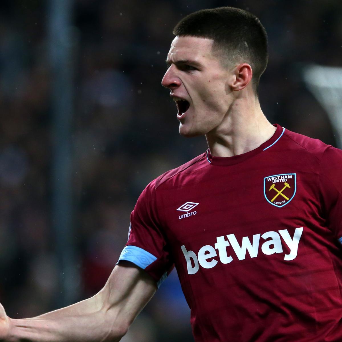 Declan Rice Signs New West Ham Contract Amid Chelsea ...