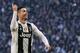 Juventus' Portuguese forward Cristiano Ronaldo celebrates after opening the scoring during the Italian Serie A football match Juventus vs Sampdoria on December 29, 2018 at the Juventus stadium in Turin. (Photo by Marco BERTORELLO / AFP) (Photo credit should read MARCO BERTORELLO/AFP/Getty Images)
