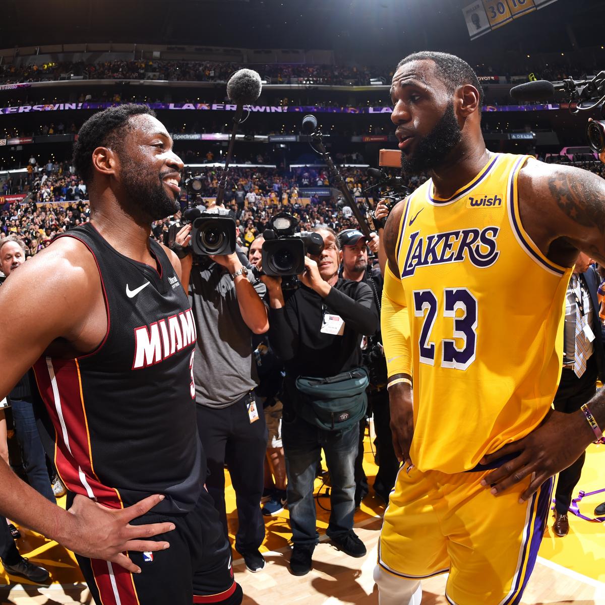 Dwyane Wade Knew Lebron James Ultimate Goal Was To Sign With La Lakers Bleacher Report Latest News Videos And Highlights