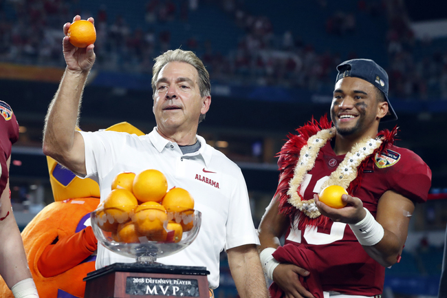 Alabama Vs Clemson Cfp National Championship 2019 Odds