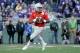PASADENA, CA - JANUARY 01: Dwayne Haskins #7 of the Ohio State Buckeyes looks to pass during the second half in the Rose Bowl Game presented by Northwestern Mutual at the Rose Bowl on January 1, 2019 in Pasadena, California. (Photo by Jeff Gross/Getty Images)