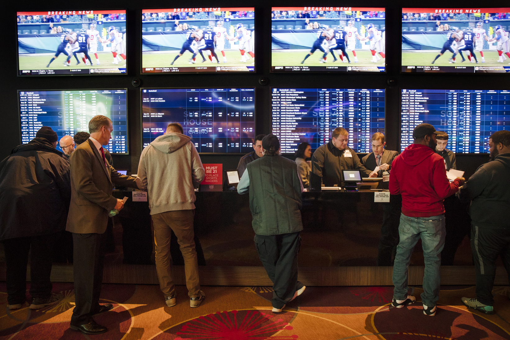 NFL bettor wins $326,025 on four-leg TD-scorer parlay