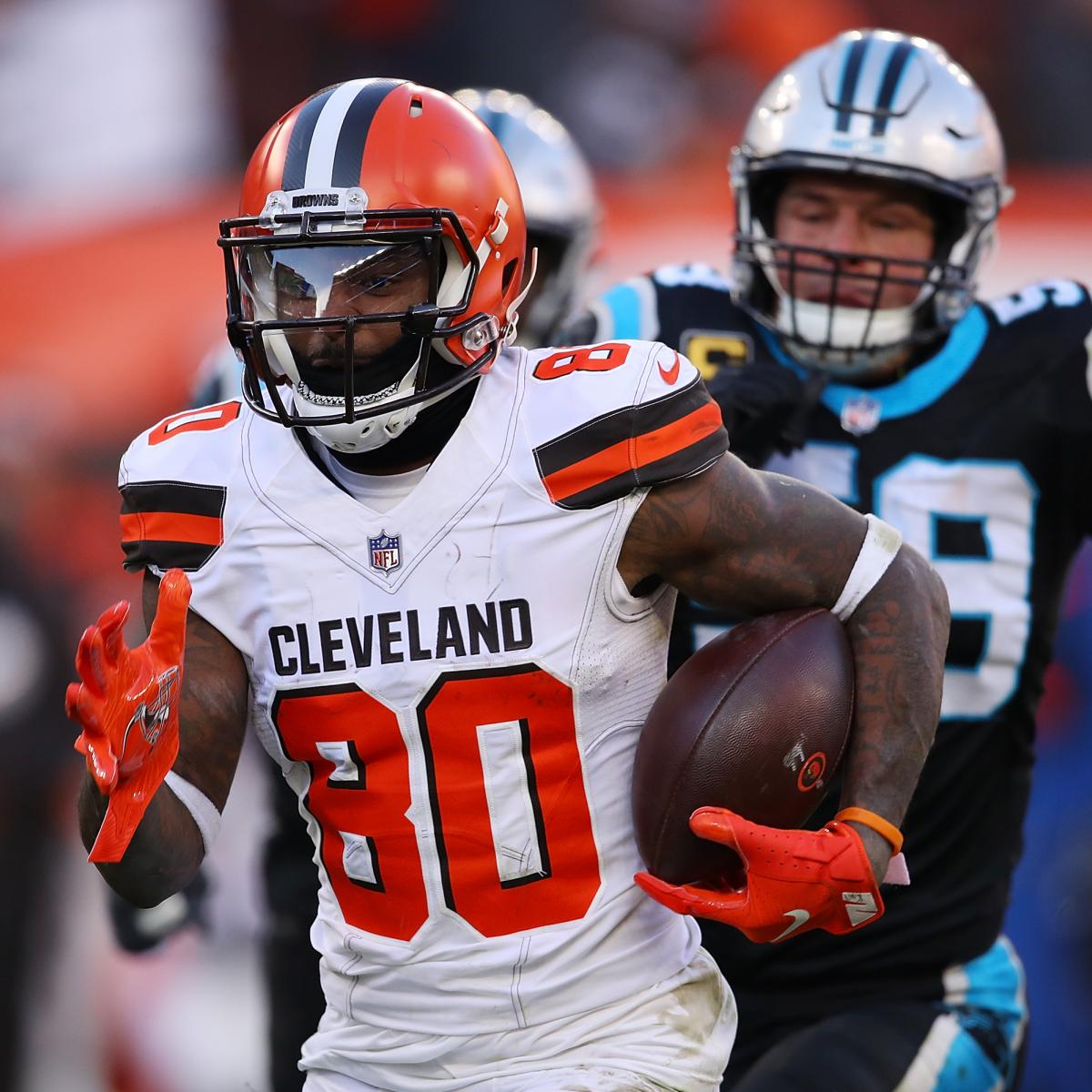 Jarvis Landry Recruits Antonio Brown, Le'Veon Bell to Browns Amid Steelers Drama ...1200 x 1200