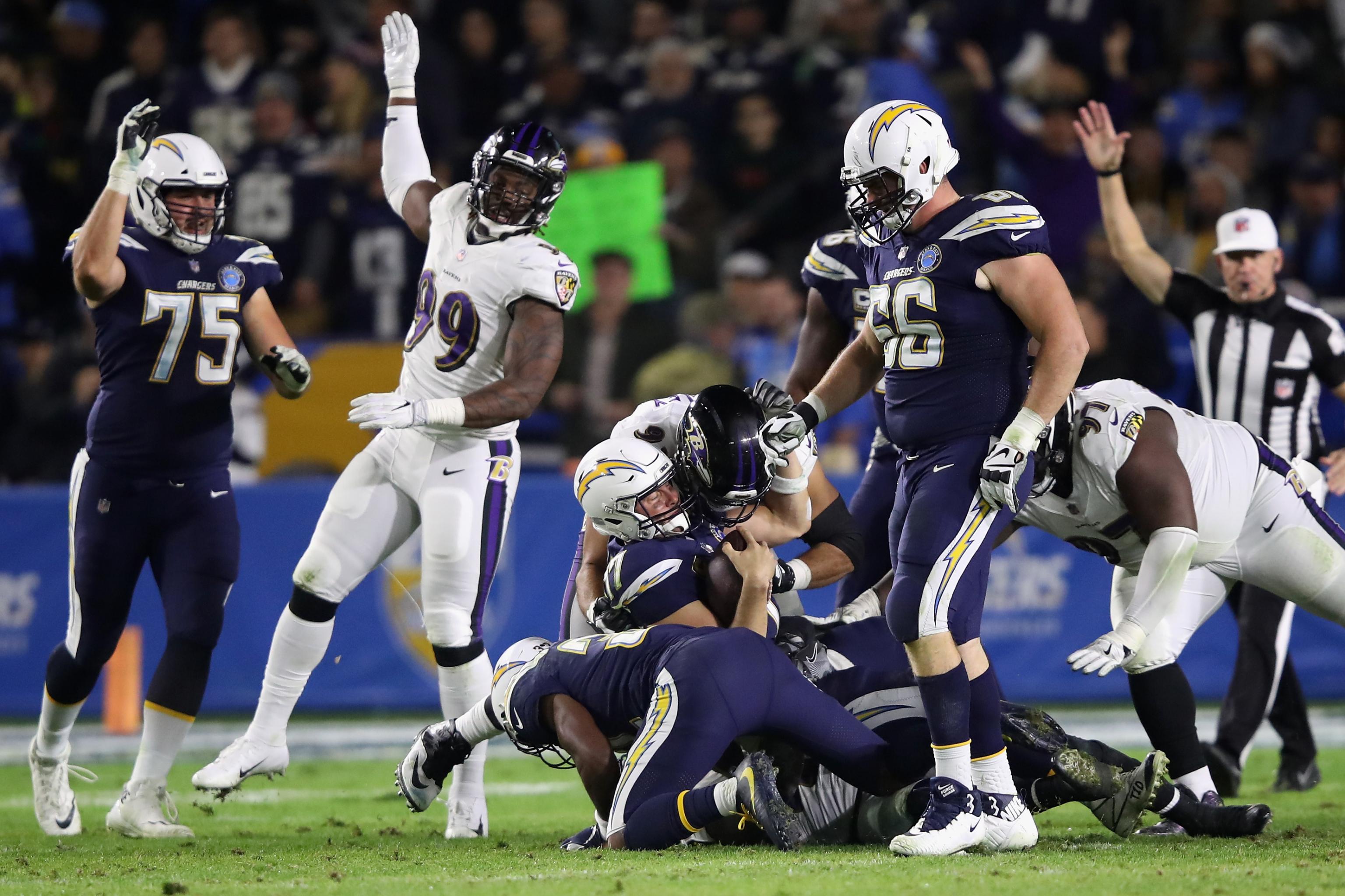 What channel is Chargers vs. Ravens on today? Time, TV schedule for NFL  Week 6 game