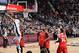SAN ANTONIO, TX - JANUARY 3: DeMar DeRozan #10 of the San Antonio Spurs dunks the ball against the Toronto Raptors on January 3, 2019 at the AT&T Center in San Antonio, Texas. NOTE TO USER: User expressly acknowledges and agrees that, by downloading and or using this photograph, user is consenting to the terms and conditions of the Getty Images License Agreement. Mandatory Copyright Notice: Copyright 2019 NBAE (Photos by Mark Sobhani/NBAE via Getty Images)