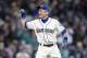 SEATTLE, WA - SEPTEMBER 30: Ichiro Suzuki #51 of the Seattle Mariners jokes around after a game against the Texas Rangers at Safeco Field on September 30, 2018 in Seattle, Washington. The Mariners won the game 3-1. (Photo by Stephen Brashear/Getty Images)