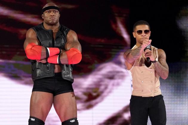 Bobby Lashley and Lio Rush.