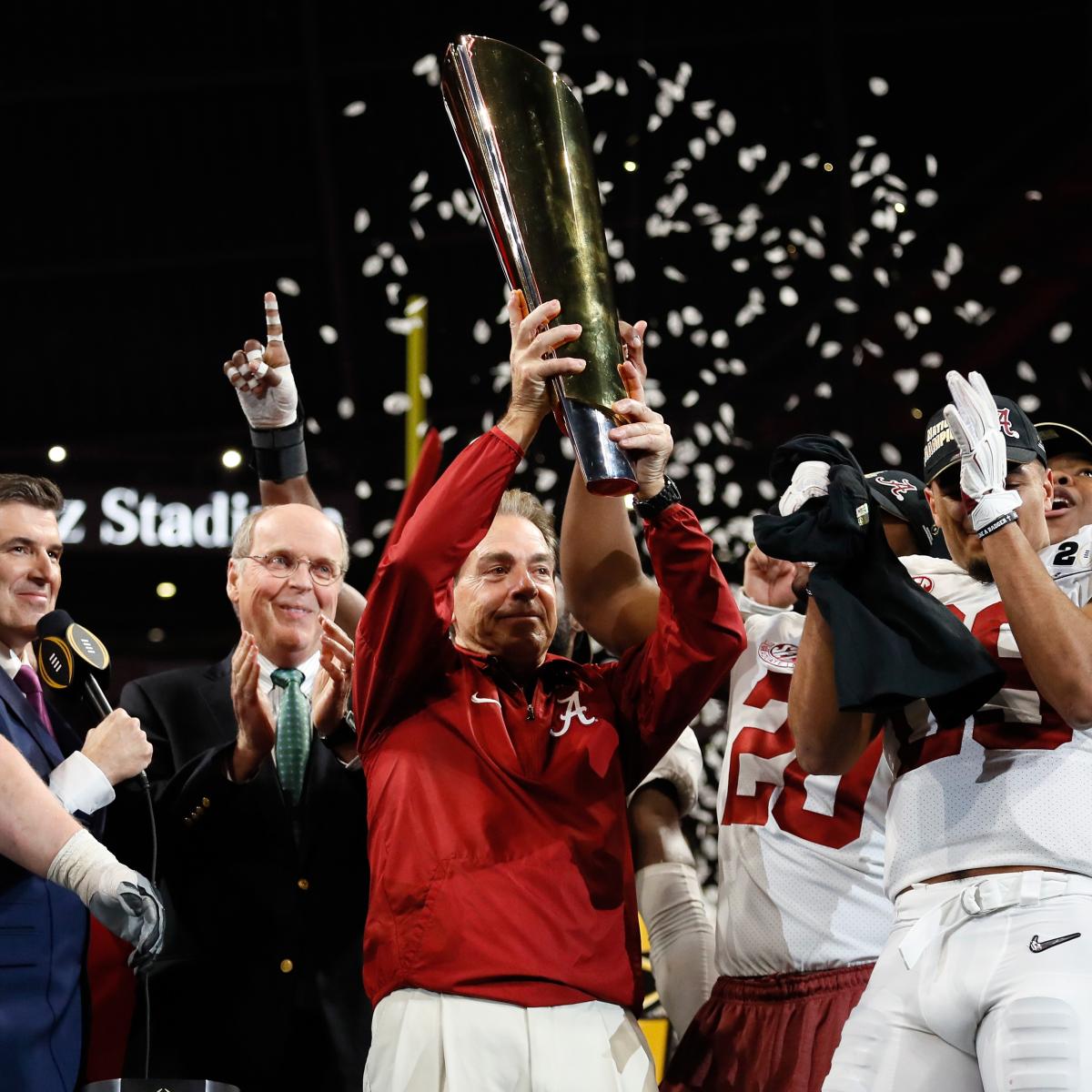 College Football Playoff Odds Alabama Early 2020 Title Favorites over