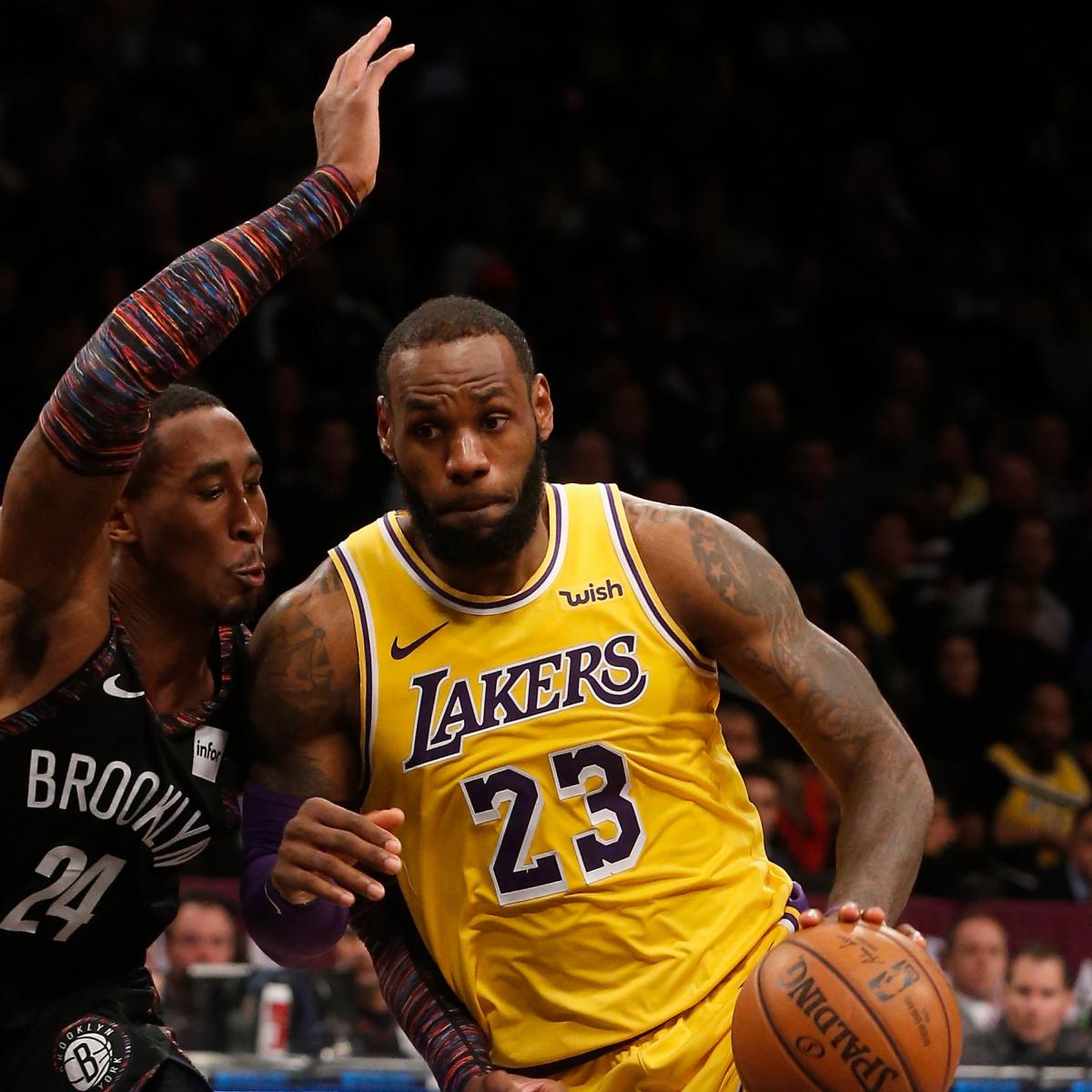 Lakers, Nets Reportedly to Play in 2019 NBA China Games | Bleacher Report | Latest ...
