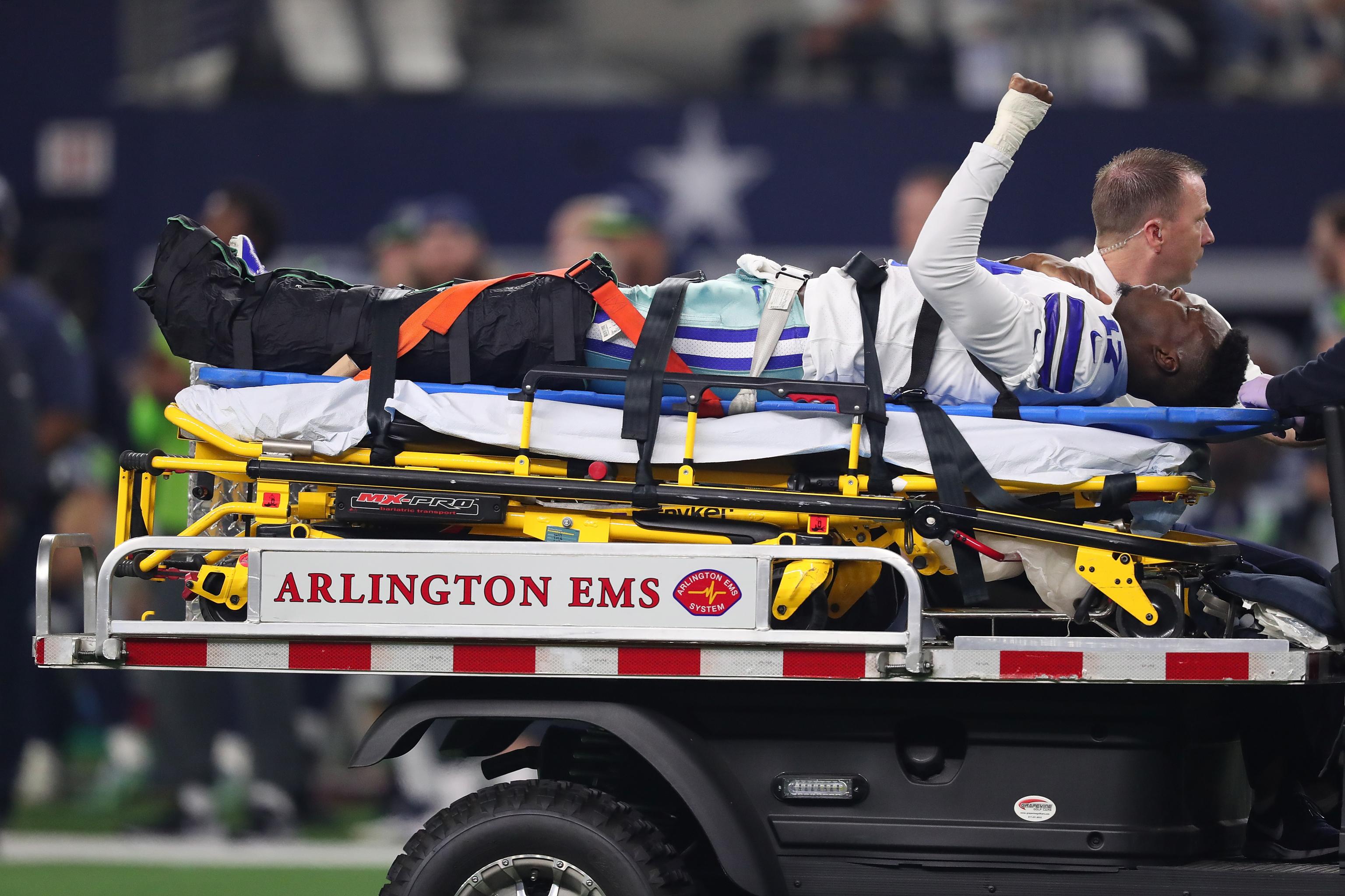 Superbowl 2019: Dallas Cowboys receiver Allan Hurns suffers