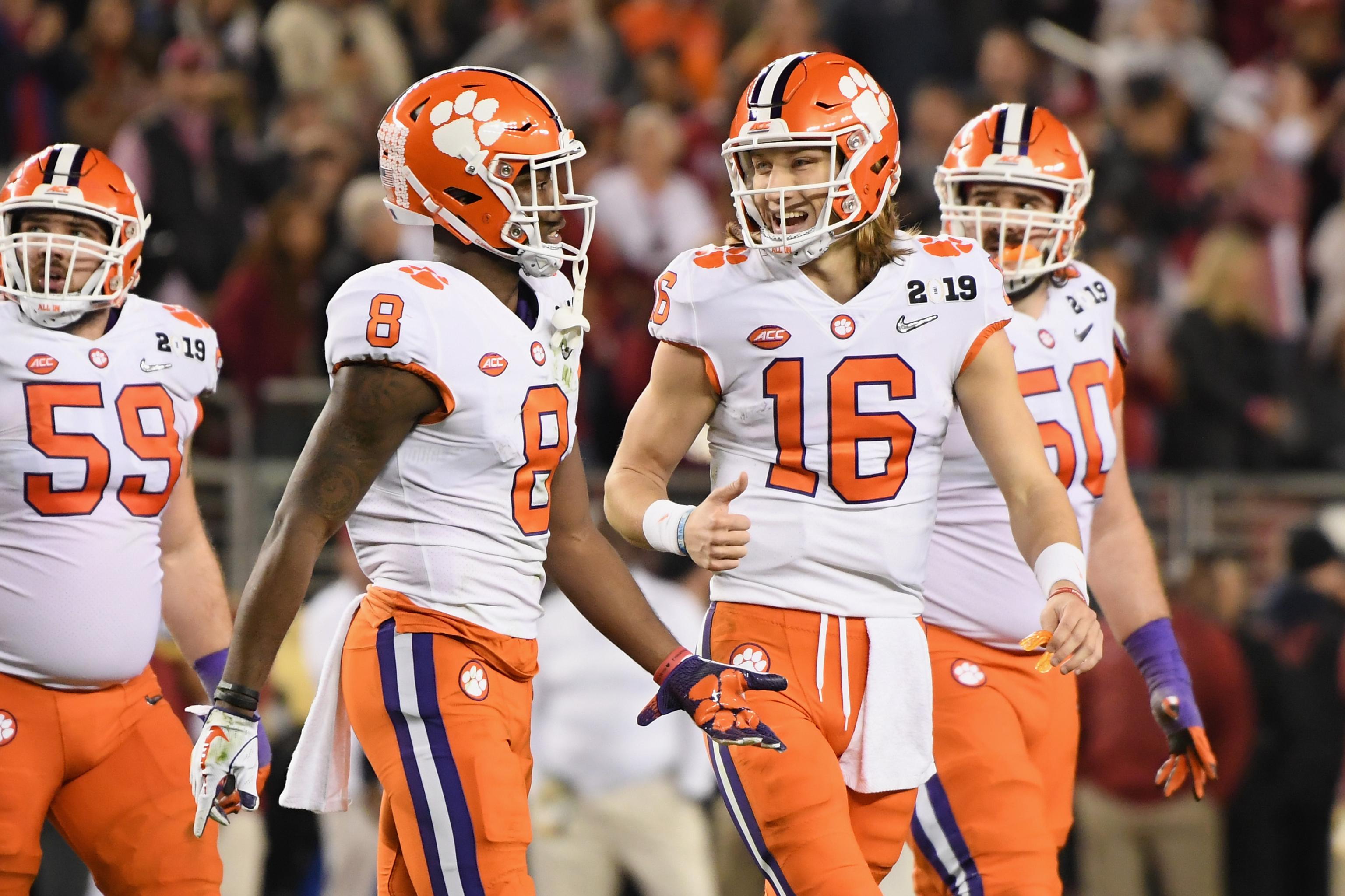 Trevor Lawrence hype grows as Clemson wins national title