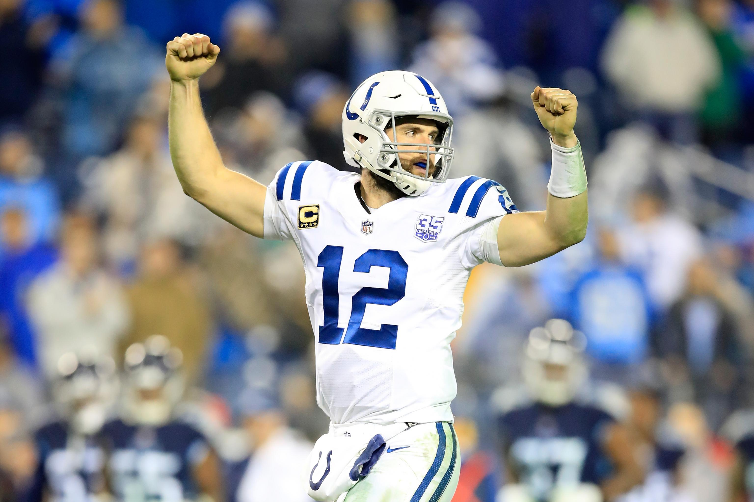 MAY131851 - NFL PLAYMAKERS SERIES 4 ANDREW LUCK AF CS - Previews World