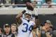 Indianapolis Colts strong safety Mike Mitchell (34) during warm-ups before an NFL football game in Jacksonville, Fla., Sunday, Dec. 2, 2018. (AP Photo/Gary McCullough)