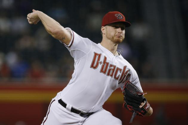 Arizona Diamondbacks starting pitcher Shelby Miller throws a pitch against the San Diego Padres during the first inning of a baseball game Thursday, July 5, 2018, in Phoenix. (AP Photo/Ross D. Franklin)