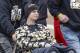 BLOOMINGTON, IN - NOVEMBER 24: Purdue Boilermakers fan Tyler Trent is seen during the game against the Indiana Hoosiers at Memorial Stadium on November 24, 2018 in Bloomington, Indiana. (Photo by Michael Hickey/Getty Images)