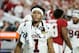 MIAMI, FL - DECEMBER 29: Kyler Murray #1 of the Oklahoma Sooners reacts after losing to the Alabama Crimson Tide in the College Football Playoff Semifinal at the Capital One Orange Bowl at Hard Rock Stadium on December 29, 2018 in Miami, Florida. (Photo by Michael Reaves/Getty Images)
