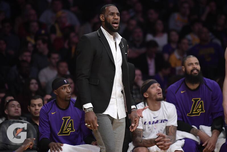 Lakers News Lebron James Increasing On Court Work Return