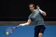 MELBOURNE, AUSTRALIA - JANUARY 10: Andy Murray of Great Britain in action during a practice session ahead of the 2019 Australian Open at Melbourne Park on January 10, 2019 in Melbourne, Australia. (Photo by TPN/Getty Images)