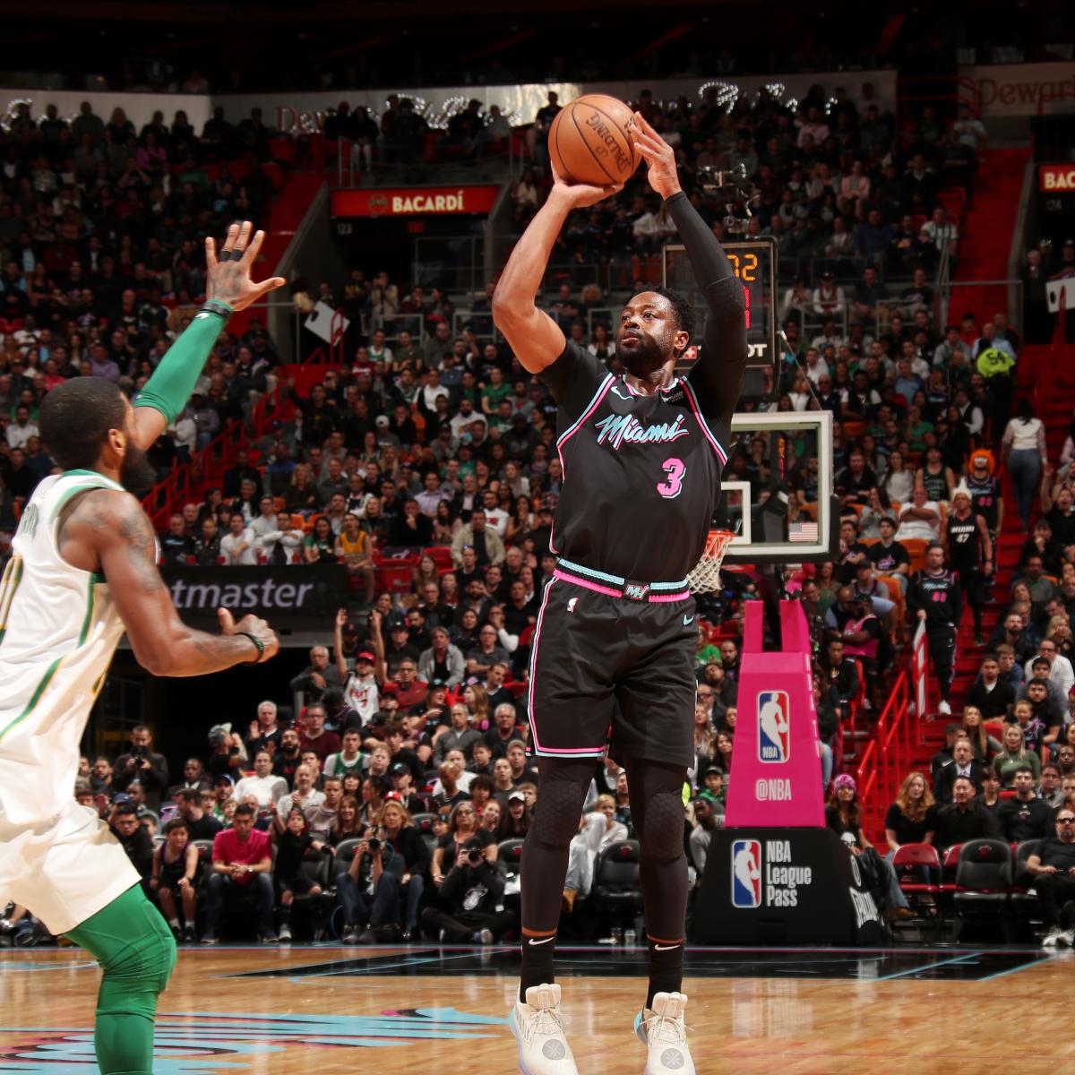 Dwyane Wade Shines as Heat Cruise Past Celtics Despite Kyrie Irving's 22 Points ...
